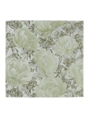 Skopes Green Silk Floral Tie & Pocket Square Set - Image 2 of 5