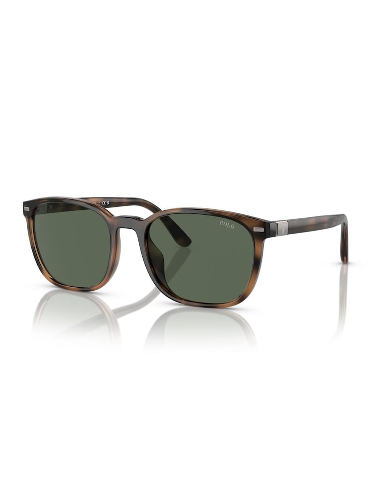 Polo Ralph Lauren Brown 0Ph4208U Square Sunglasses - Image 1 of 5
