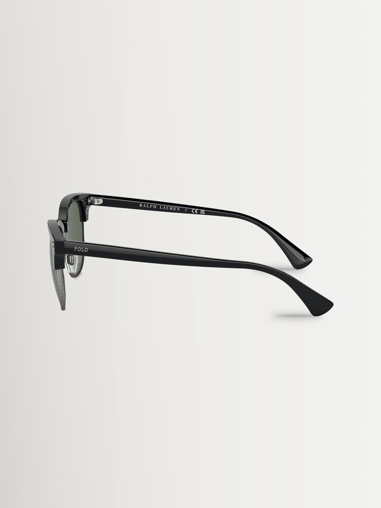 Polo Ralph Lauren Black 0Ph4217 Round Sunglasses - Image 5 of 5