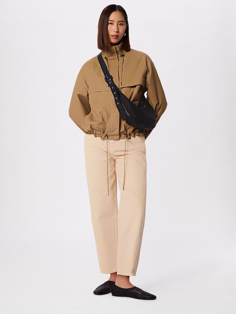 Whistles Cream Authentic Barrel Leg Jeans - Image 1 of 5