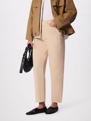 Whistles Cream Authentic Barrel Leg Jeans - Image 2 of 5