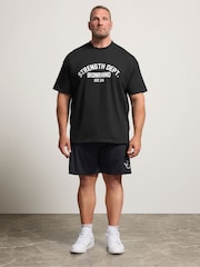 BadRhino Big & Tall Black IronRhino Strength Dept T-Shirt - Image 2 of 7