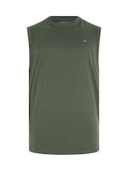BadRhino Big & Tall Iceberg Green Long Muscle Vest - Image 10 of 10
