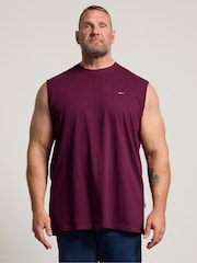 BadRhino Big & Tall Iceberg Green Long Muscle Vest - Image 2 of 10
