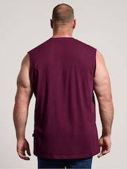 BadRhino Big & Tall Iceberg Green Long Muscle Vest - Image 4 of 10