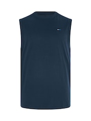 BadRhino Big & Tall Iceberg Green Long Muscle Vest - Image 8 of 10