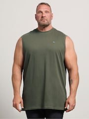 BadRhino Big & Tall Green Long Muscle Vest - Image 2 of 10