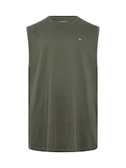 BadRhino Big & Tall Green Long Muscle Vest - Image 6 of 10