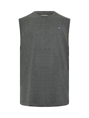 BadRhino Big & Tall Green Long Muscle Vest - Image 8 of 10