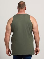 BadRhino Big & Tall Green Longline Vests 5 Pack - Image 3 of 6