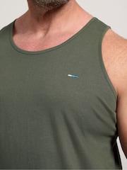BadRhino Big & Tall Green Longline Vests 5 Pack - Image 4 of 6