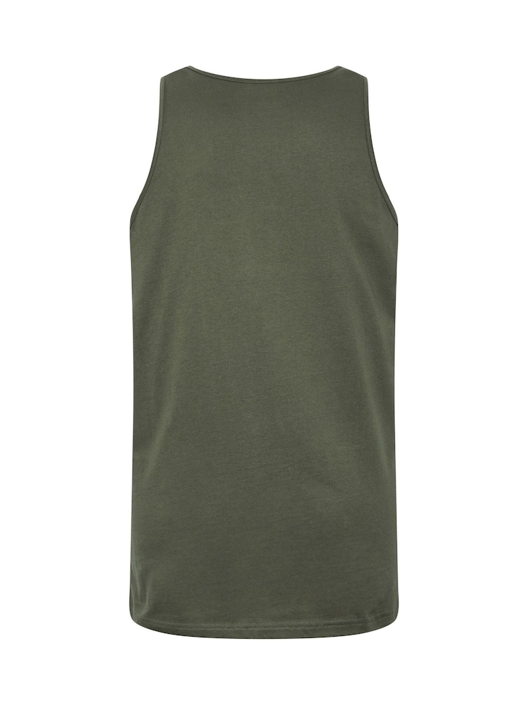 BadRhino Big & Tall Green Longline Vests 5 Pack - Image 6 of 6