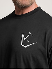 BadRhino Big & Tall Black IronRhino Overprint T-Shirt - Image 5 of 7