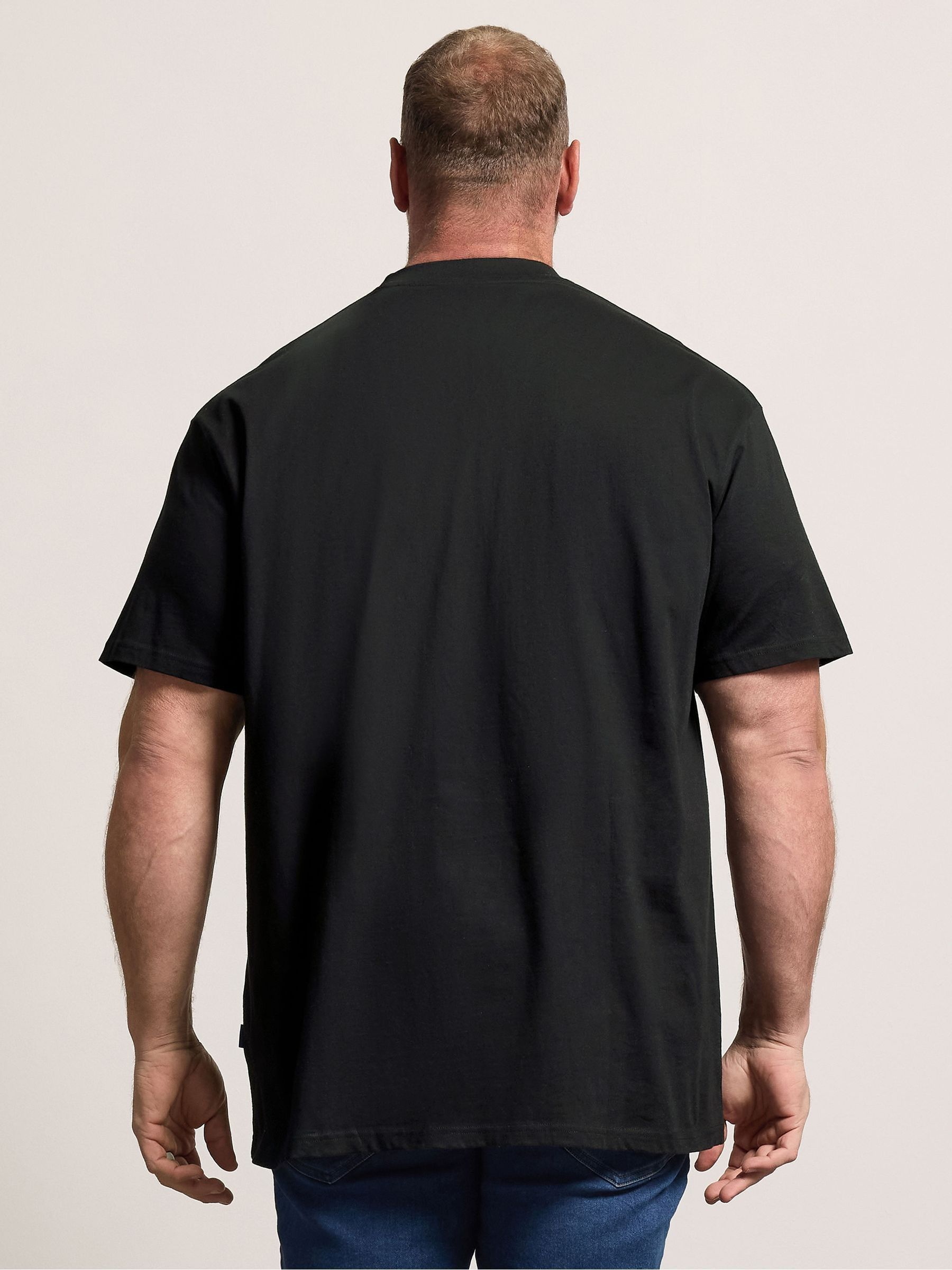 Buy BadRhino Big & Tall Black Long Ozzy Osbourne T-Shirt from Next USA