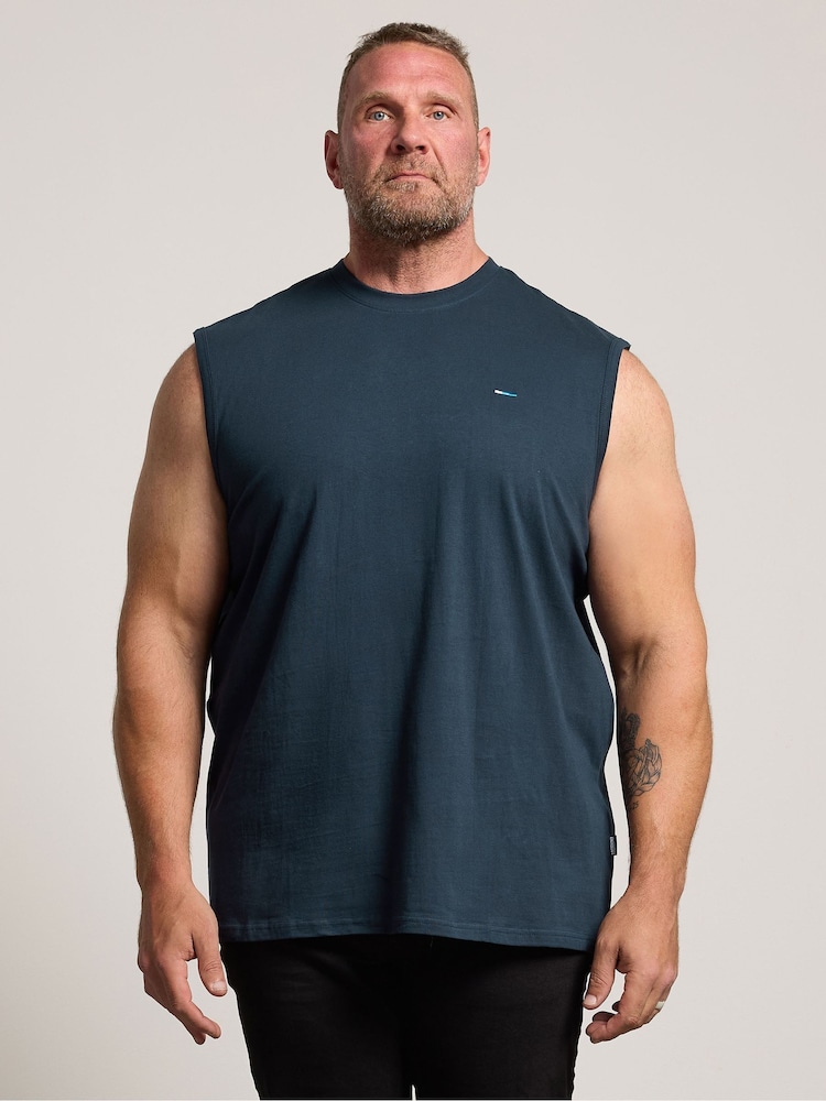 BadRhino Big & Tall Iceberg Green Muscle Vest - Image 2 of 9 BadRhino Big & Tall Iceberg Green Muscle Vest - Image 2 of 9