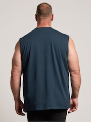 BadRhino Big & Tall Iceberg Green Muscle Vest - Image 4 of 9