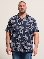 BadRhino Big & Tall Palm Tree All Over Print Shirt - Изображение 1 6