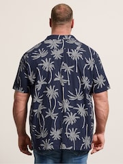 BadRhino Big & Tall Palm Tree All Over Print Shirt - Изображение 3 6