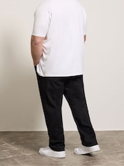 BadRhino Big & Tall Black Elasticated Jeans - Image 3 of 4