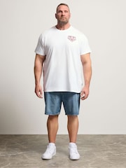 BadRhino Big & Tall White England T-Shirt - Image 3 of 7