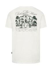 BadRhino Big & Tall Natural Long Tuskstone Manor T-Shirt - Image 7 of 7