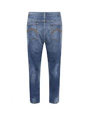 Bleu - BadRhino Big & Tall Jean élastique - Image 6 de 6