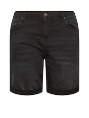 Negro - BadRhino Big & Tall Ultra Stretch Shorts - Imagen 5 de 6