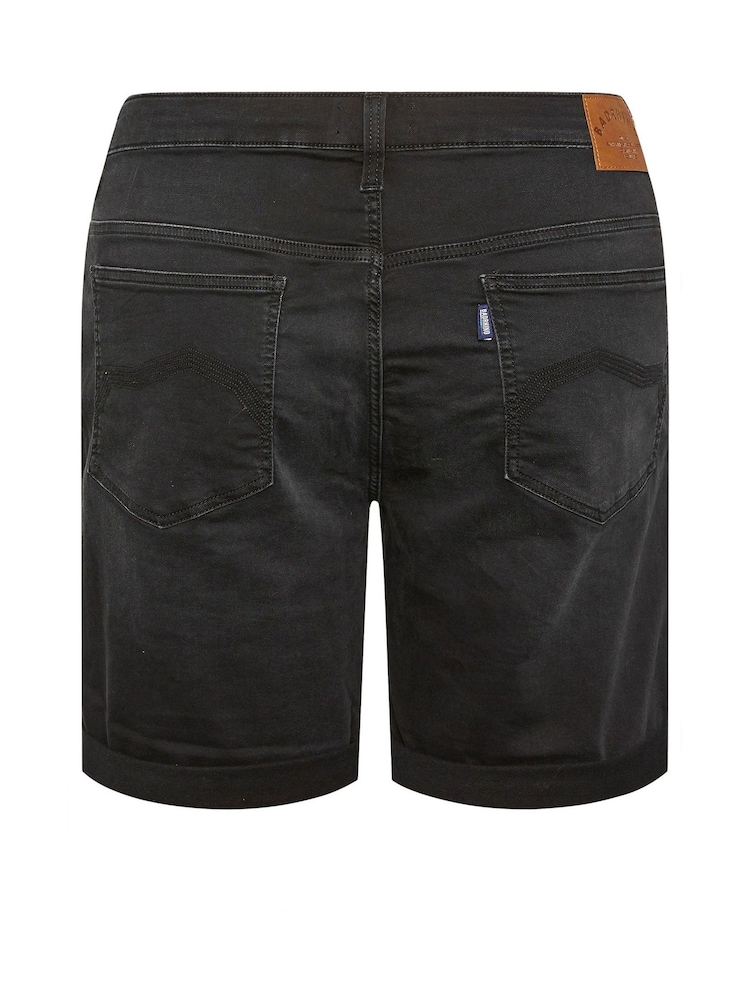 Negro - BadRhino Big & Tall Ultra Stretch Shorts - Imagen 6 de 6
