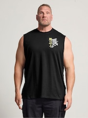 BadRhino Big & Tall Black Tiger Muscle Vest - Image 1 of 6