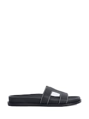 Dune London Black Loupas Casual Sandals - Image 1 of 5