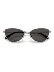 Ralph Lauren Silver 0Rl7093 Rectangle Sunglasses - Image 2 of 5