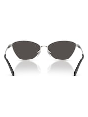 Ralph Lauren Silver 0Rl7093 Rectangle Sunglasses - Image 3 of 5