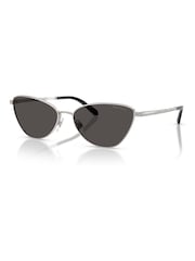 Ralph Lauren Silver 0Rl7093 Rectangle Sunglasses - Image 4 of 5