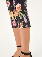 Negro - Roman Bengaline Cropped Trousers - Imagen 5 de 5