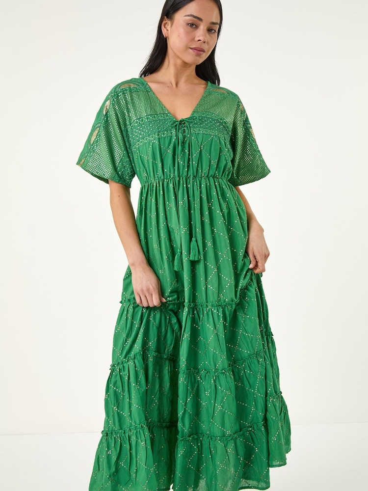 petite boho maxi dress Buy Roman Green Petite Boho Shimmer Maxi Dress from Next USA