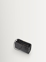 Loeffler Randall Black Zella Covered Frame Clutch - Image 4 of 4