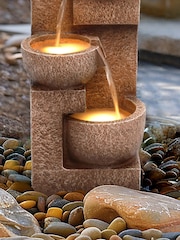 Charles Bentley Natural Danube Cascading Garden Water Feature - Image 2 of 6