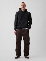 Gap Black VintageSoft Arch Logo Hoodie - Image 2 of 6