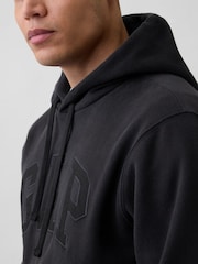 Gap Black VintageSoft Arch Logo Hoodie - Image 3 of 6