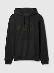 Gap Black VintageSoft Arch Logo Hoodie - Image 6 of 6