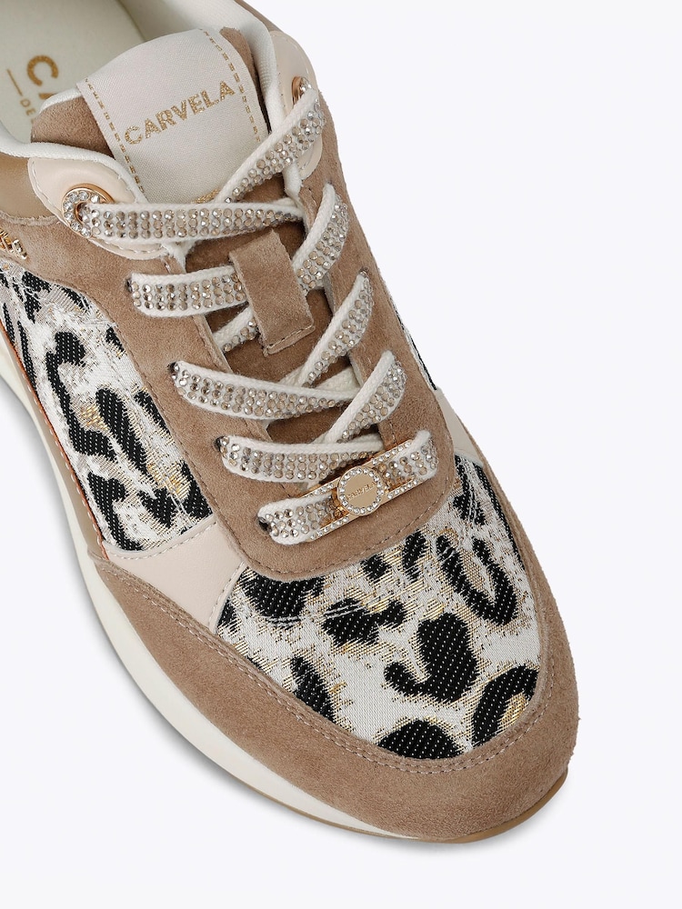 Carvela Brown Divina Trainers - Image 5 of 5 Carvela Brown Divina Trainers - Image 5 of 5