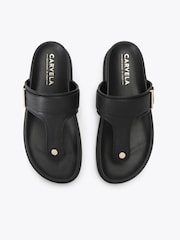 Carvela Black Serena Sandals - Image 2 of 4