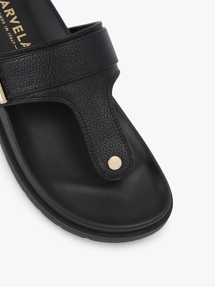 Carvela Black Serena Sandals - Image 4 of 4