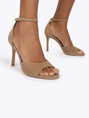 Carvela Nude Wide Fit Corletta Heels - Image 1 of 5