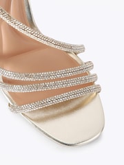 Carvela Gold Paparazza Jewel Heels - Image 4 of 4