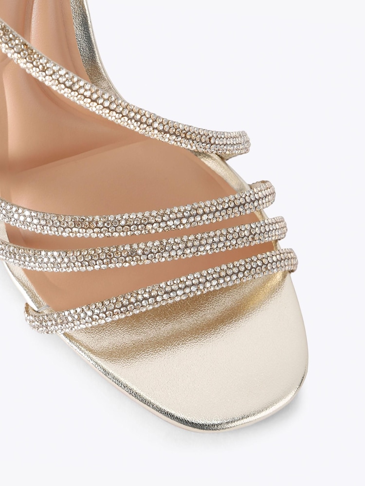 Carvela Gold Paparazza Jewel Heels - Image 4 of 4 Carvela Gold Paparazza Jewel Heels - Image 4 of 4