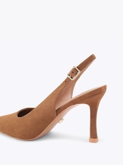 Carvela Nude Corletta Sling Court Pumps - Image 4 of 5