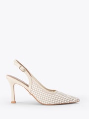 Carvela Cream Corletta Sling Court Pumps - Image 1 of 4