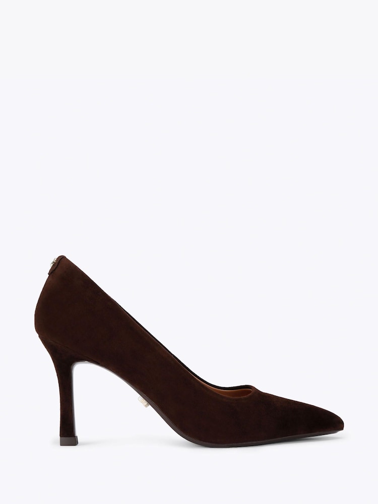 Carvela Dark Brown Corletta Court Pumps - Image 1 of 4
