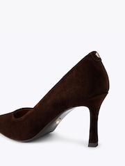 Carvela Dark Brown Corletta Court Pumps - Image 3 of 4